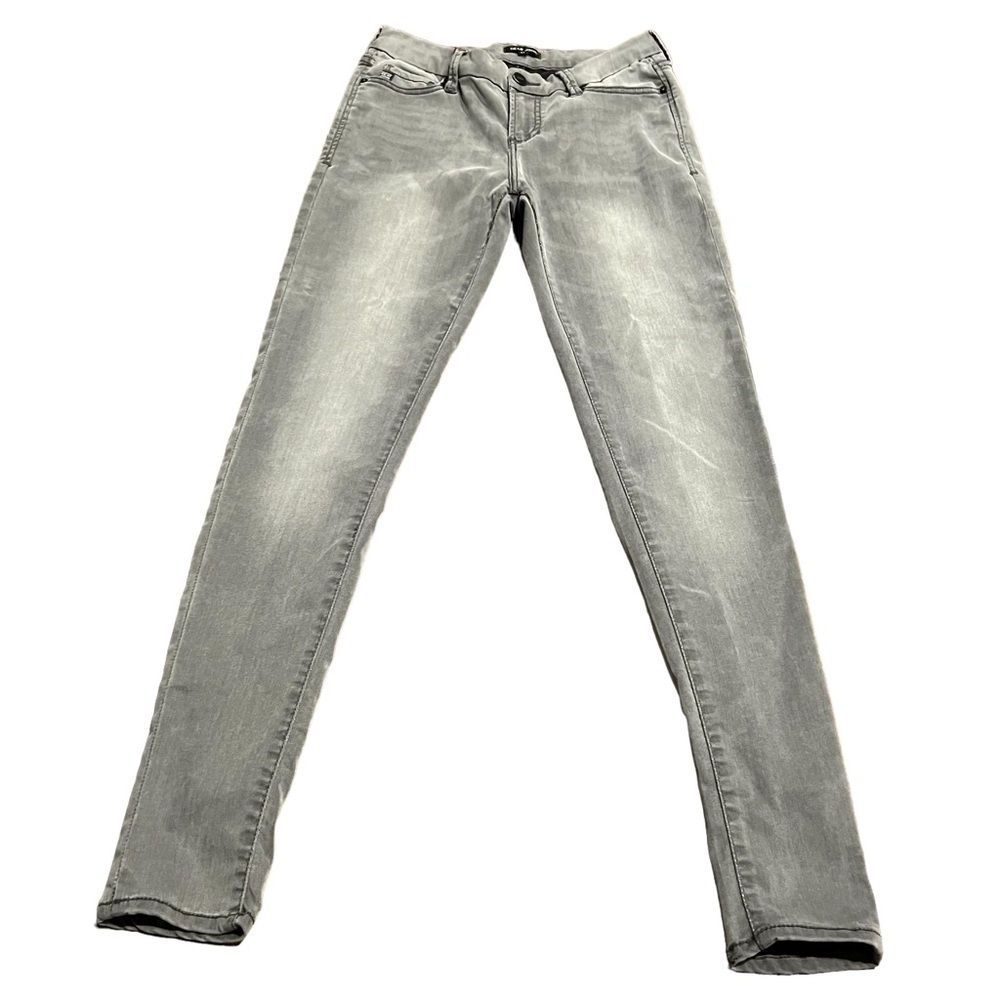 Dear John Denim Women’s Skinny Jeans Size 27 Gray Stretch